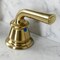 Kingston Brass Widespread Bathroom Faucet with Pop-Up Drain, Brushed Brass KB987RXLSB - alternate 3